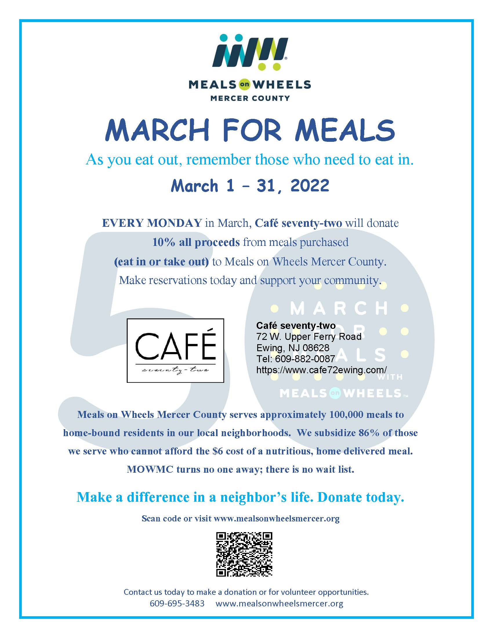 Cafe seventy-two M4M Event
