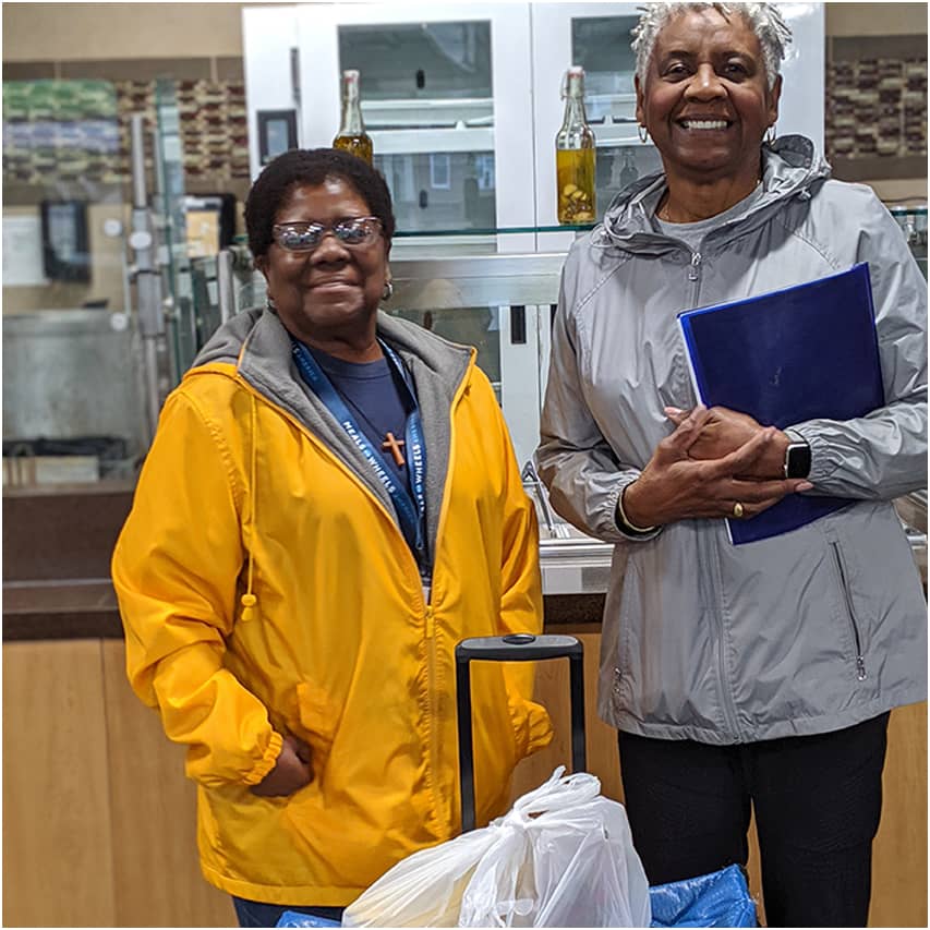 Meals on Wheels Volunteers at Rider University